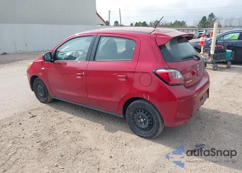 2024 Mitsubishi Mirage Es/Le z USA, uszkodzony, nr VIN ML32AUHJ7RH007930